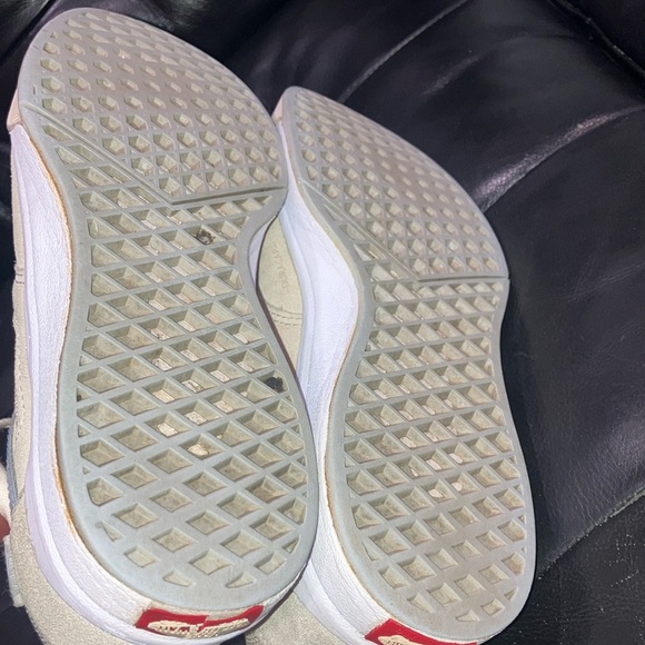 Vans men’s size 7 1/2 grey/ Beige / light blue Sneakers / runners SOME WEAR - Picture 8 of 16